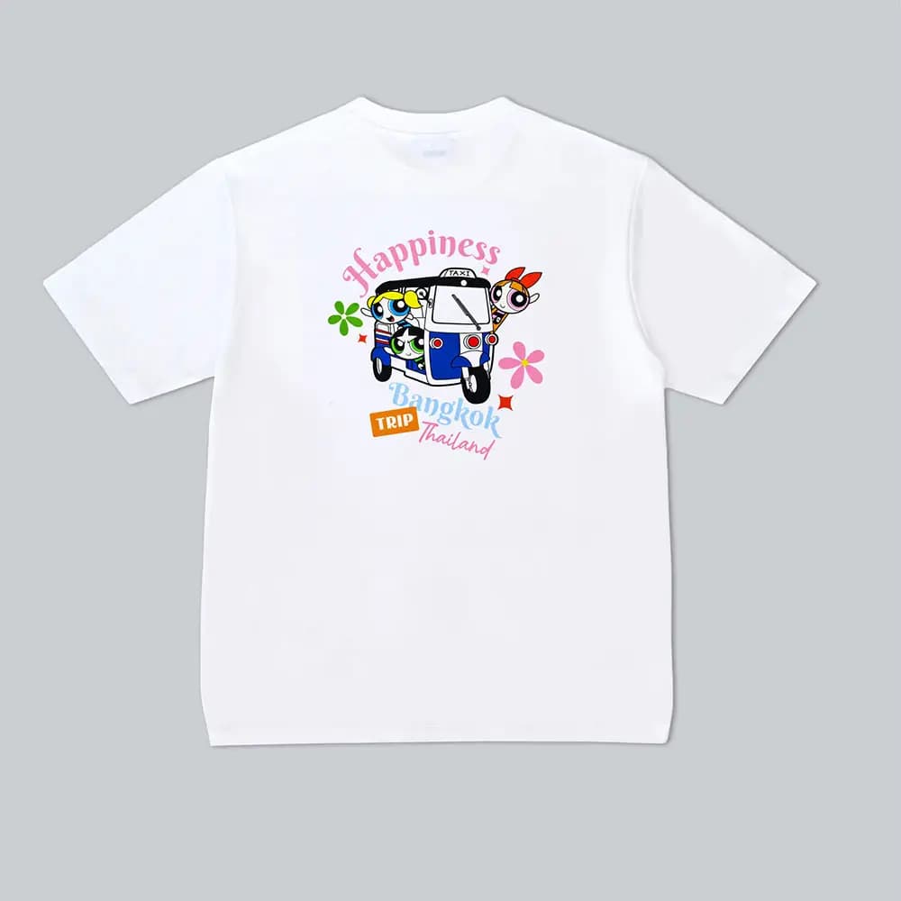 BAOJI x POWERPUFF GIRLS Oversize T-Shirt002