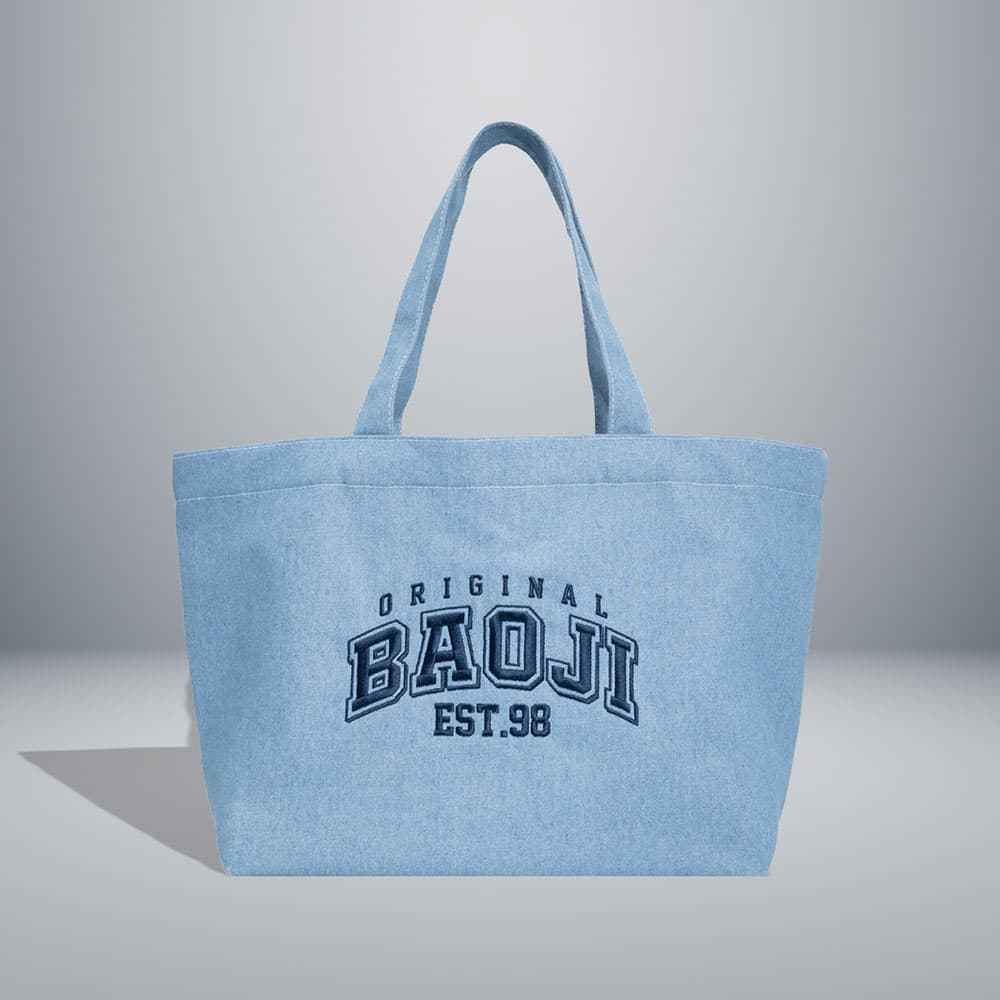 BAOJI Varsity Tote Bag 001 The Original BAOJI