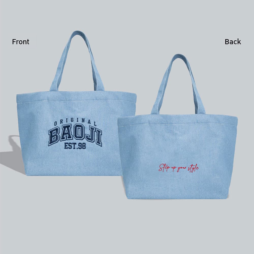 BAOJI Varsity Tote Bag 001 The Original BAOJI