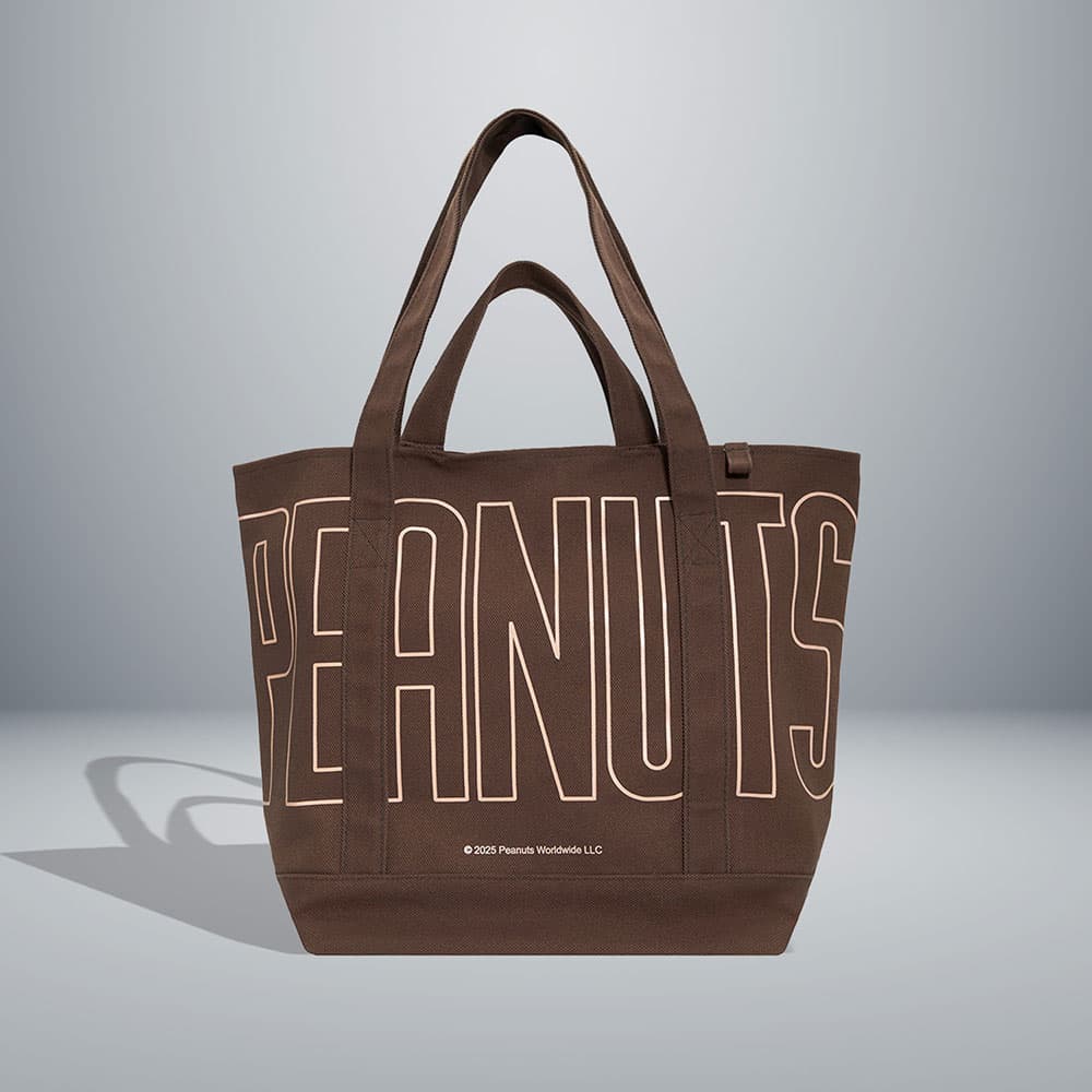 BAOJI x PEANUTS Totebag  004 Classic Brown
