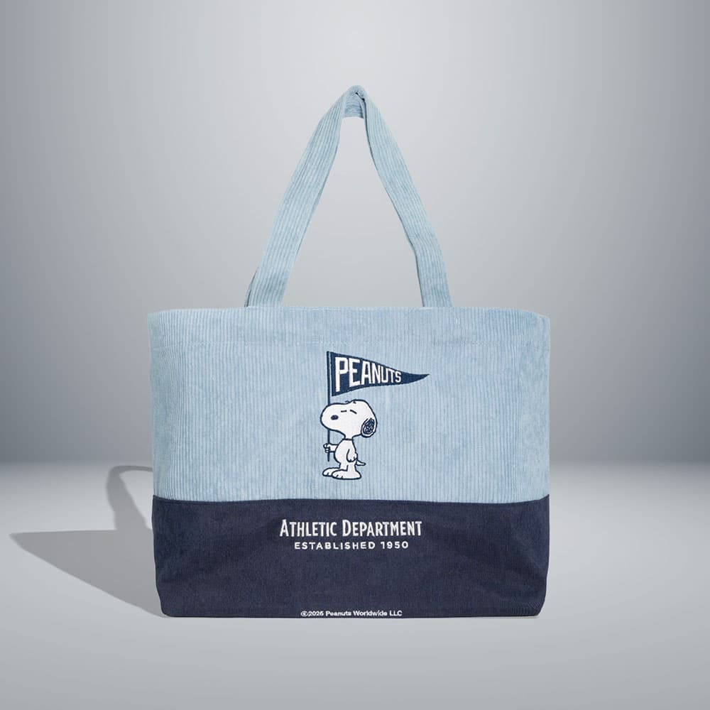 BAOJI x PEANUTS Totebag  005 Snoopy Cheer Flag