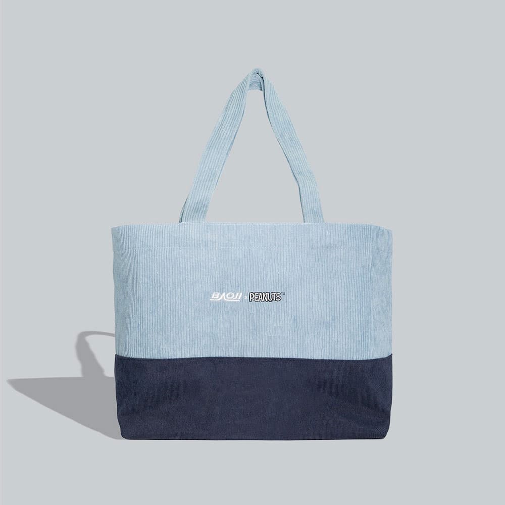 BAOJI x PEANUTS Totebag  005 Snoopy Cheer Flag
