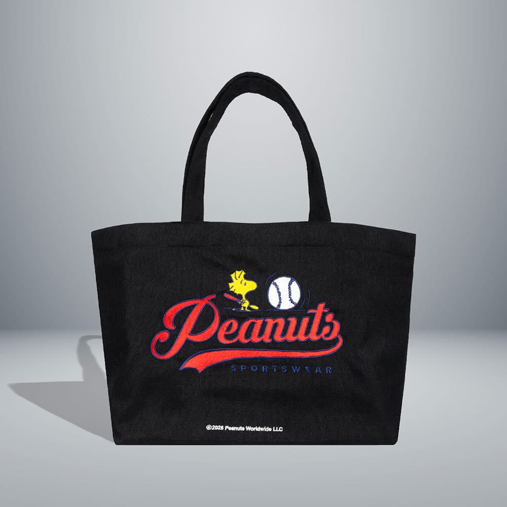 BAOJI x PEANUTS Totebag  007 Woodstock Strikeout