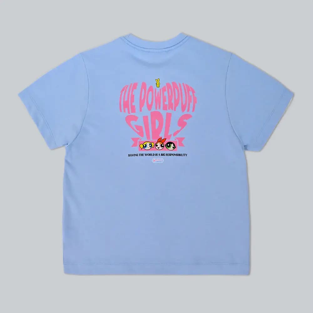 BAOJI x POWERPUFF GIRLS Baby tees T-Shirt001
