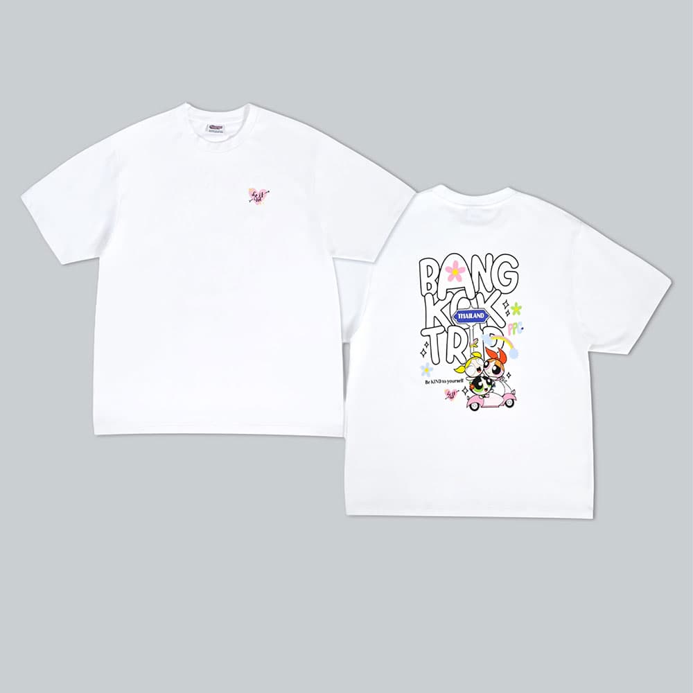 BAOJI x POWERPUFF GIRLS Oversize T-Shirt003