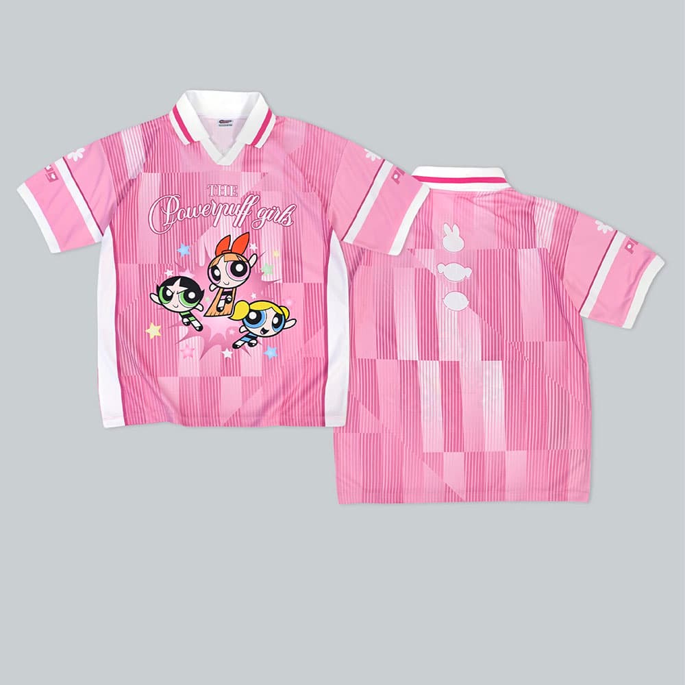 BAOJI x POWERPUFF GIRLS Oversize T-Shirt Jersey001