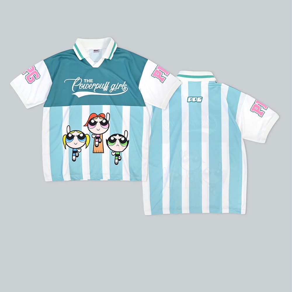 BAOJI x POWERPUFF GIRLS Oversize T-Shirt Jersey002