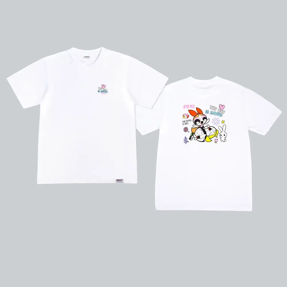 BAOJI x POWERPUFF GIRLS Regular T-Shirt001