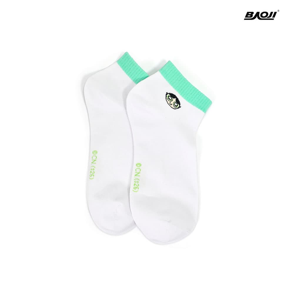 BAOJI x POWERPUFF GIRLS Short Socks 001