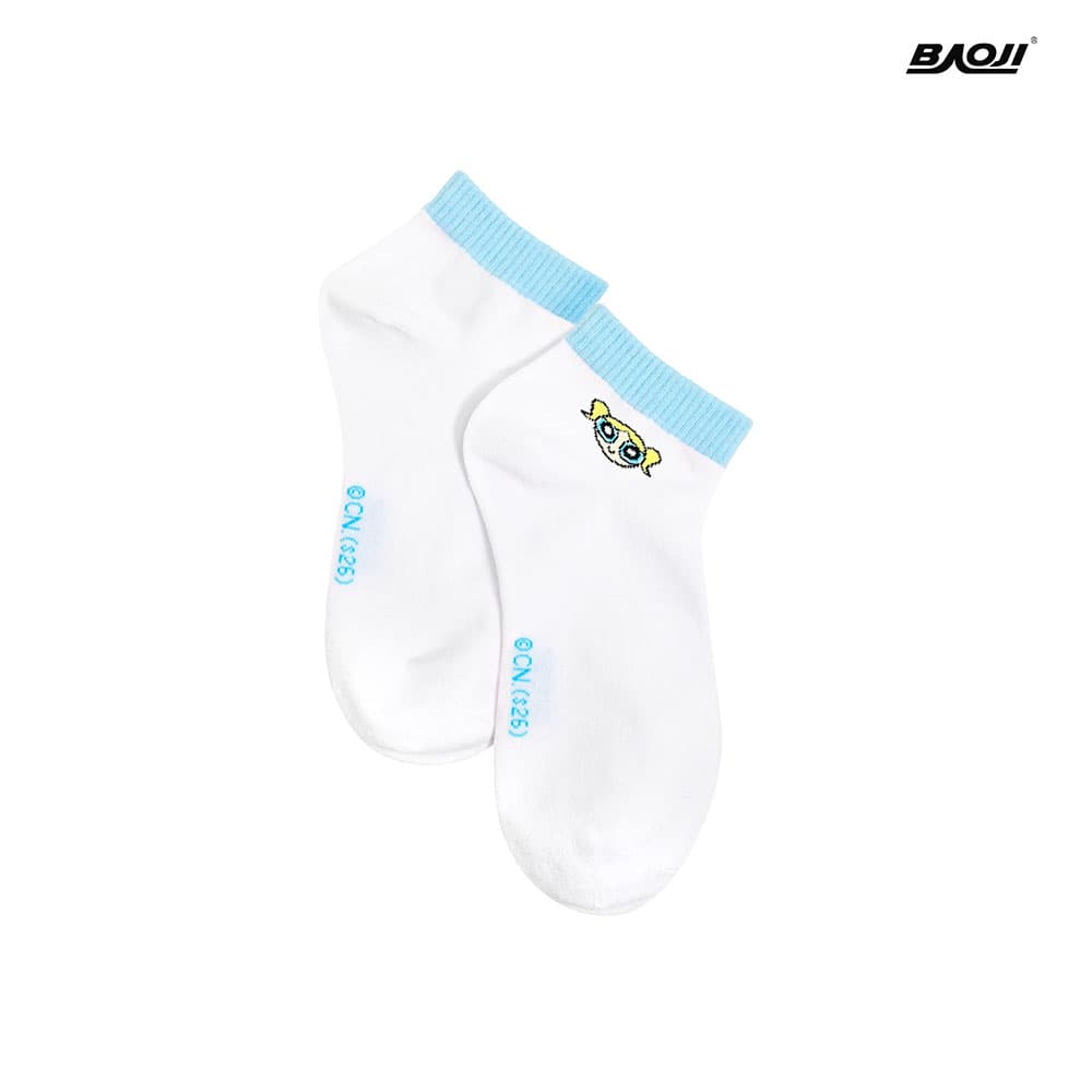 BAOJI x POWERPUFF GIRLS Short Socks 001