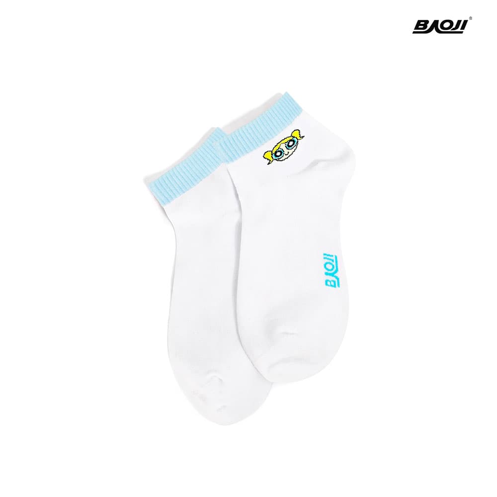 BAOJI x POWERPUFF GIRLS Short Socks 001
