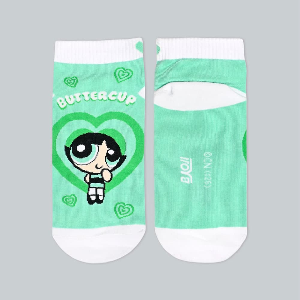BAOJI x POWERPUFF GIRLS Short Socks 002