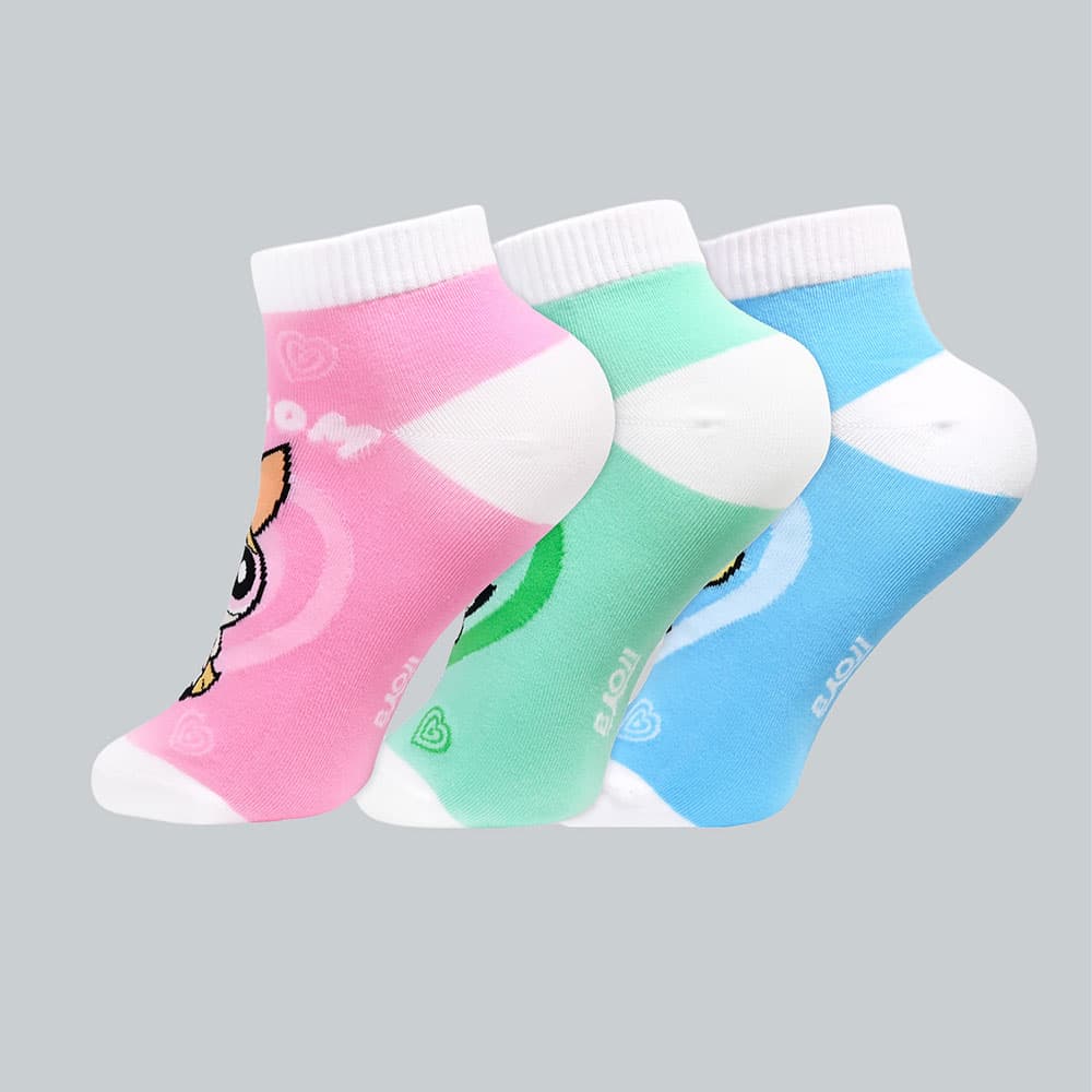 BAOJI x POWERPUFF GIRLS Short Socks 002