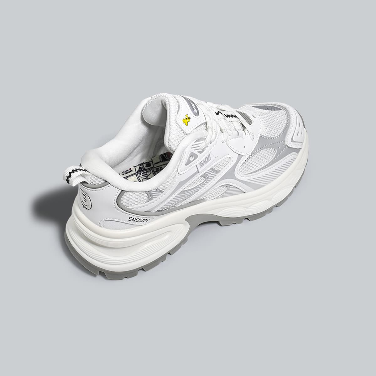 บาโอจิ รองเท้าผ้าใบผู้หญิง รุ่น BAOJI x PEANUTS Shoes 004 Woodstock Walk
