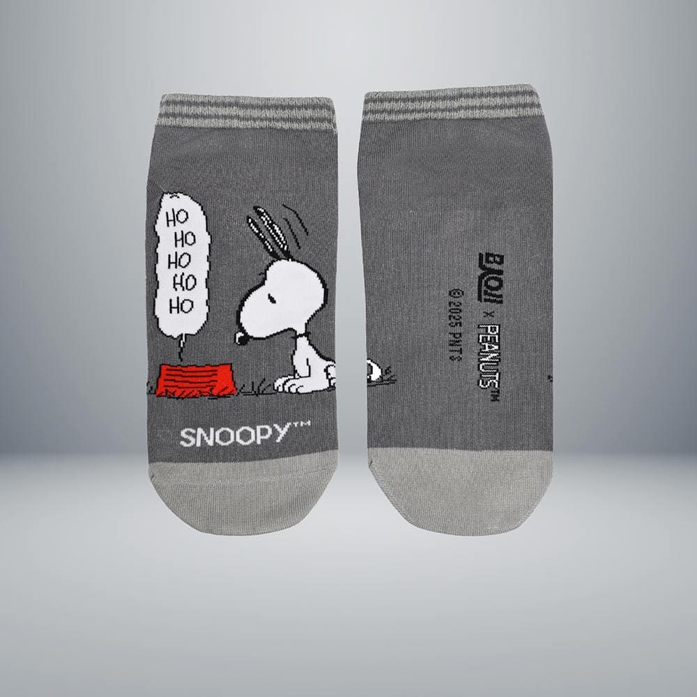 BAOJI x PEANUTS Ankle Socks 018 Hungry Snoopy