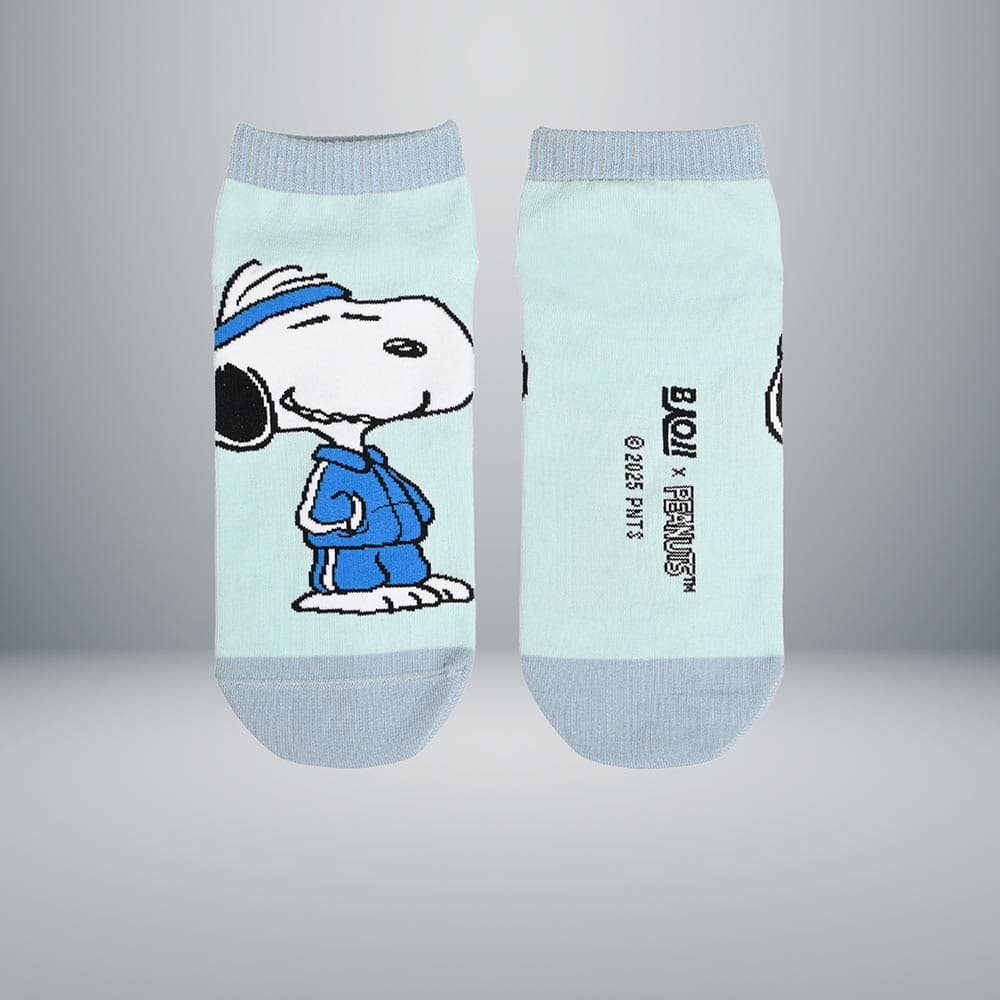 BAOJI x PEANUTS Ankle Socks 020 Sporty Snoopy