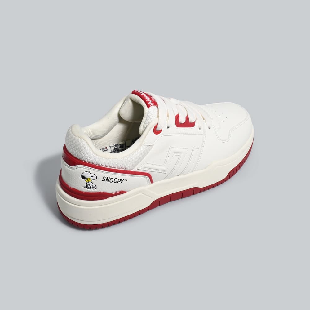 บาโอจิ รองเท้าผ้าใบผู้หญิง รุ่น BAOJI x PEANUTS Shoes 001 Snoopy Classic