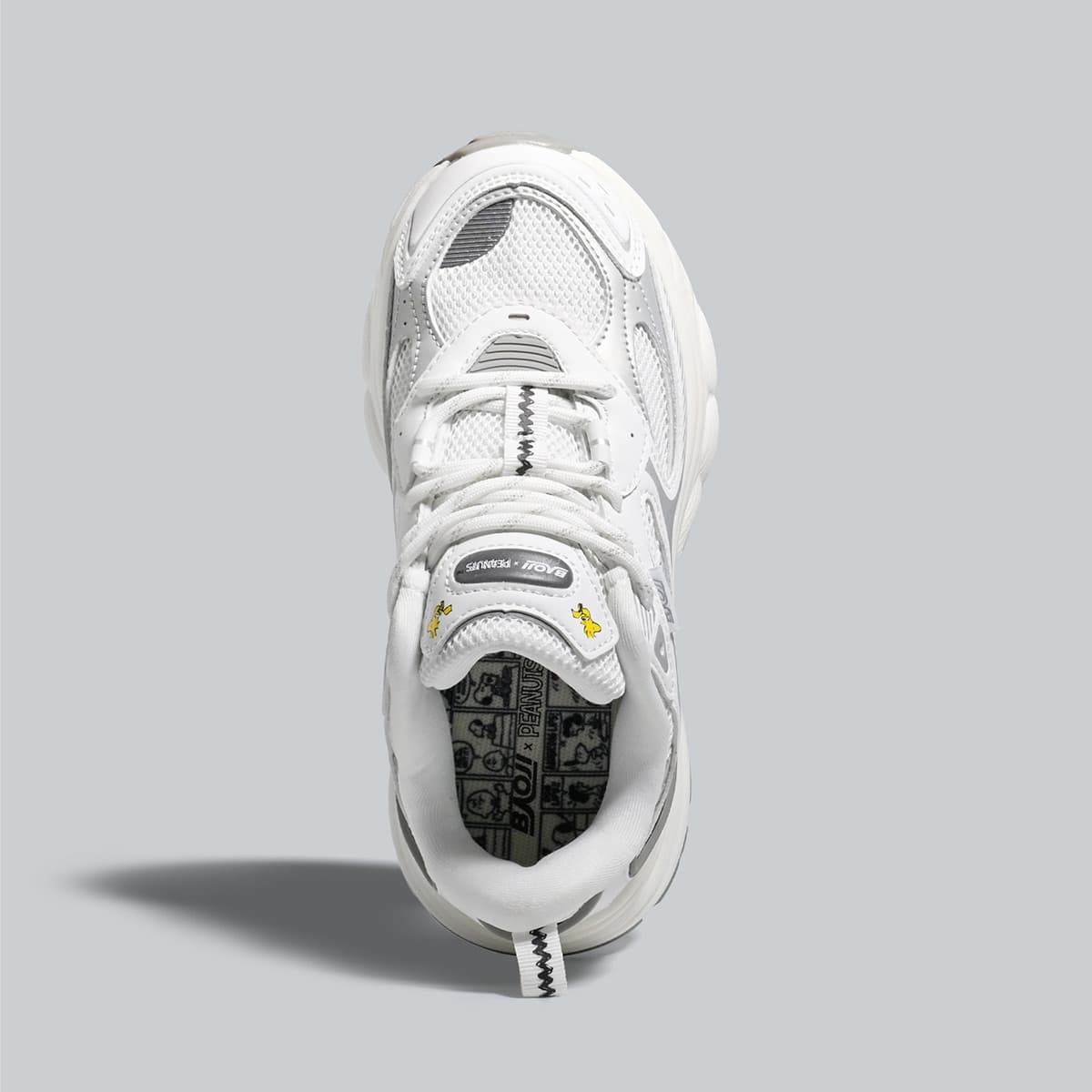 บาโอจิ รองเท้าผ้าใบผู้หญิง รุ่น BAOJI x PEANUTS Shoes 004 Woodstock Walk